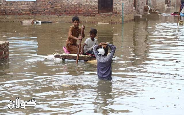 بەهۆی بارانبارین لە پاکستان ٣٤٣ کەس گیانیانلەدەستدا