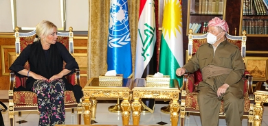 الرئيس بارزاني وبلاسخارت يشددان على حل الازمة العراقية ضمن إطار الدستور