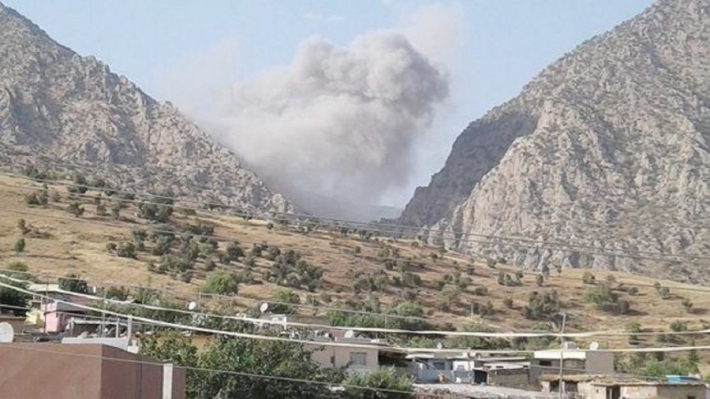 الجيش التركي يقصف مواقع PKK في سيدكان