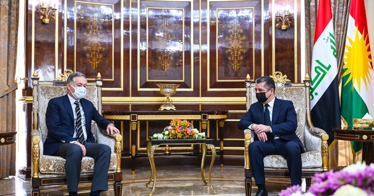 PM Masrour Barzani meets Turkish Consul General