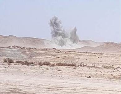 طائرات عراقية تقصف عناصر داعش بجبال قرجوخ