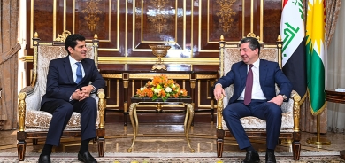 مسرور بارزاني يستقبل القنصل الكويتي الجديد لدى إقليم كوردستان