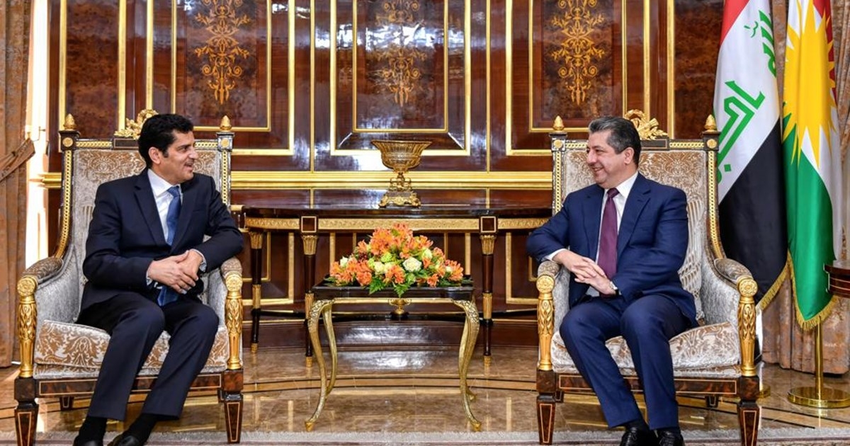 PM Masrour Barzani meets new Kuwaiti Consul General