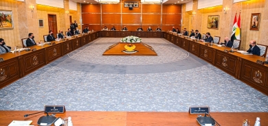 مجلس وزراء إقليم كوردستان يجتمع لبحث عدة موضوعات