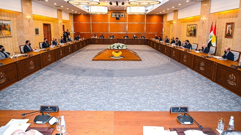مجلس وزراء إقليم كوردستان يجتمع لبحث عدة موضوعات