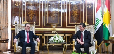 مسرور بارزاني والسفير الروسي لدى بغداد يبحثان تعزيز العلاقات الثنائية وآخر مستجدات العراق