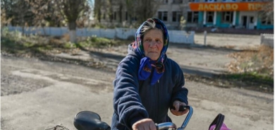 War and peace collide in Ukraine's recaptured ruins