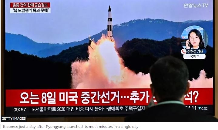 North Korea: Pyongyang fires suspected ICBM