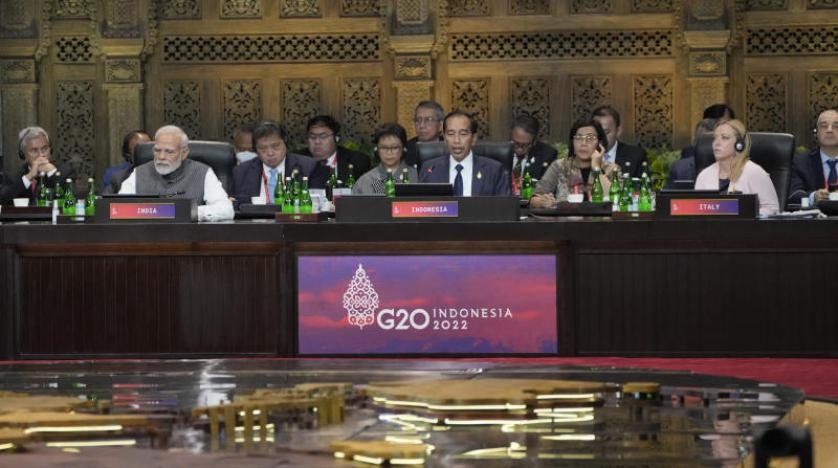 الرئيس الإندونيسي يفتتح قمة مجموعة الـ20... ويقول: «يجب إنهاء الحرب»