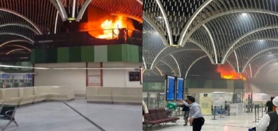 سياسي عراقي: حريق مطار بغداد قد يكون مفتعلاً.. يمكن فرض قيود دولية عليه