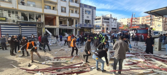 6 إصابات بانفجار في أورفا بشمالي كوردستان