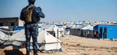 فرار عوائل عراقية من مخيم الهول