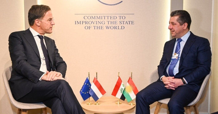 رئيس حكومة إقليم كوردستان ورئيس الوزراء الهولندي يبحثان تعزيز العلاقات والتعاون الثنائي