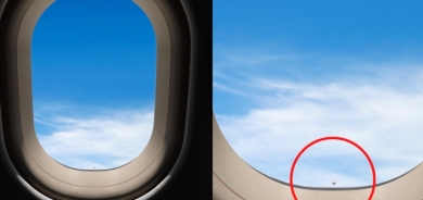 ما سبب وجود ثقب في نافذة الطائرة؟