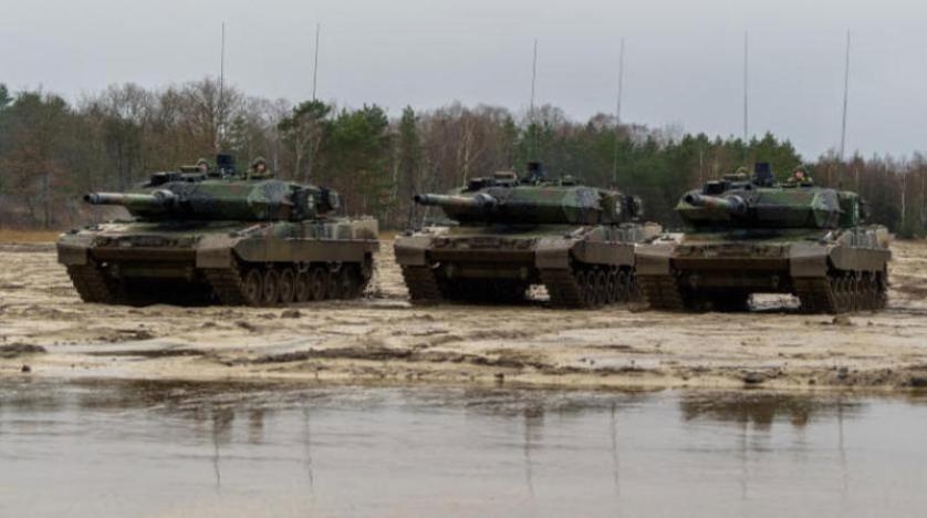أوكرانياتتسلّم أول دفعة من 140 دبابة غربية