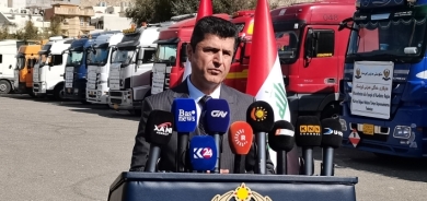 دهوك ترسل 23 شاحنة مساعدات إلى شمال وغربي كوردستان