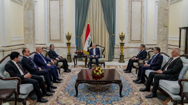 الرئيس العراقي يؤكد أهمية التشاور بين أربيل وبغداد للوصول إلى حلول جذرية في إطار الدستور