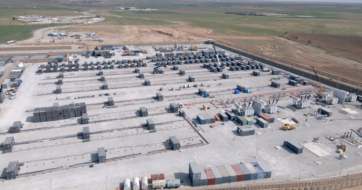 Waste gas used to generate power in Garmian, Kurdistan