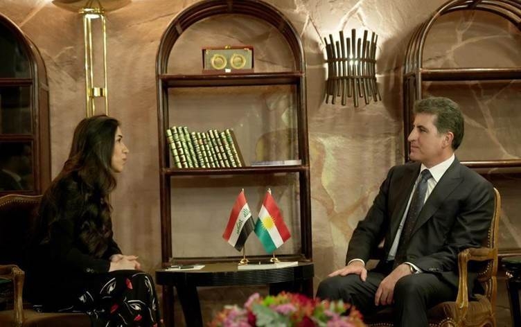 رئيس إقليم كوردستان يبحث مع نادية مراد أوضاع الإيزيديين