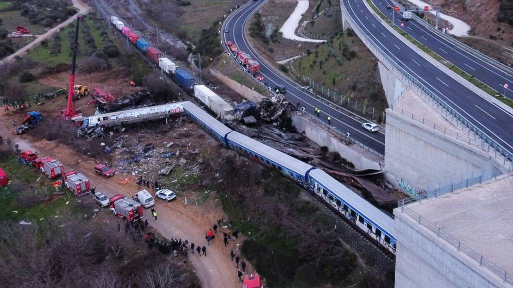 Dozens killed after two trains collide in Greece