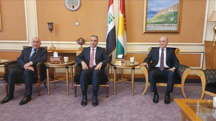 رئيس مجلس القضاء الاعلى العراقي يصل أربيل