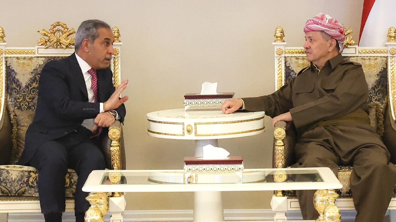 الرئيس بارزاني يجتمع مع رئيس مجلس القضاء الأعلى العراقي
