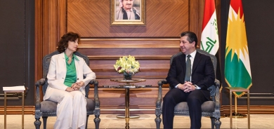 رئيس حكومة إقليم كوردستان يستقبل المديرة العامة لمنظمة اليونسكو