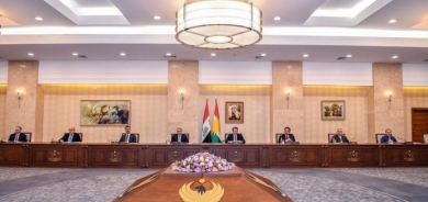 مجلس وزراء إقليم كوردستان يناقش نتائج زيارة رئيس الوزراء الاتحادي الى اربيل ومشروع قانون الموازنة