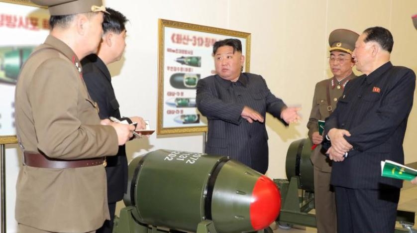 زعيم كوريا الشمالية يدعو لإنتاج المزيد من المواد النووية لصنع الأسلحة