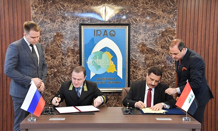 العراق يعلن توقيع اتفاقية مع روسيا للإعفاء من الفيزا