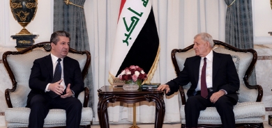 رئيس حكومة إقليم كوردستان يجتمع مع رئيس الجمهورية
