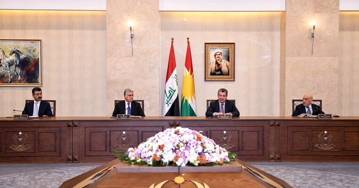 Kurdistan Region Council of Ministers Meets to Discuss Relations with Federal Government