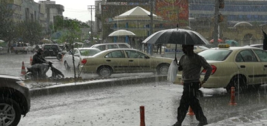 حكومة إقليم كوردستان تحذر من موجة هطول أمطار غزيرة