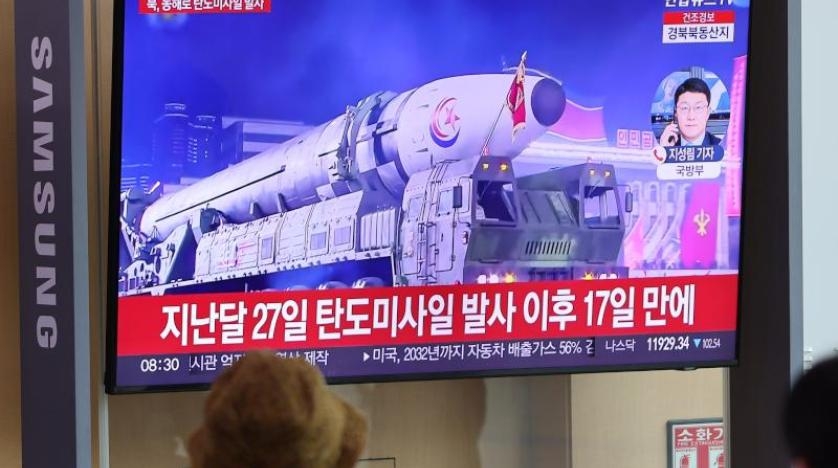 كوريا الشمالية تعلن أنها اختبرت صاروخاً باليستياً عابراً للقارات