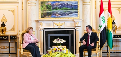 رئيس حكومة إقليم كوردستان يستقبل مساعدة وزير الخارجية الامريكي