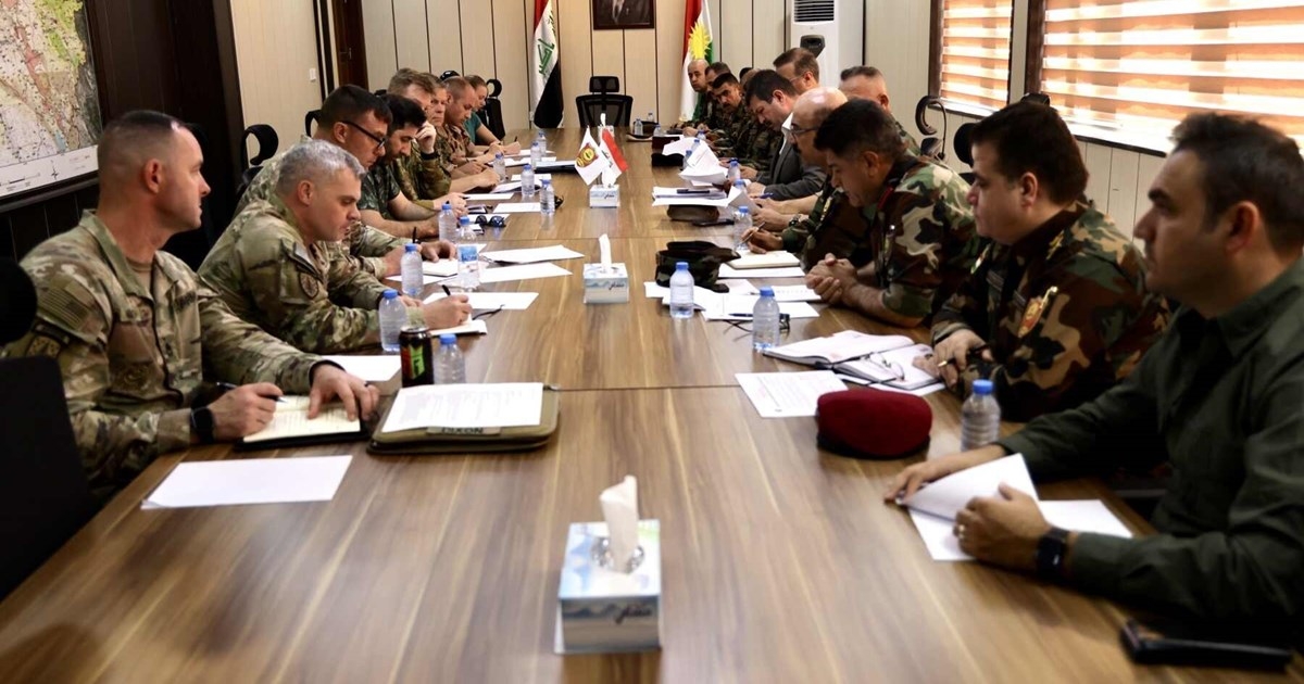 Ministry of Peshmerga and International Coalition Forces Strengthen Cooperation in Joint Meeting