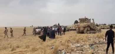إصابة 4 ضباط من الجيش العراقي في مخيم مخمور