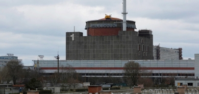 انقطاع التيار الكهربائي بمحطة زابوريجيا النووية في أوكرانيا