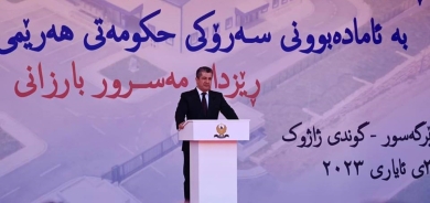 Prime Minister Barzani opens the Zom dairy factory in Mergasor