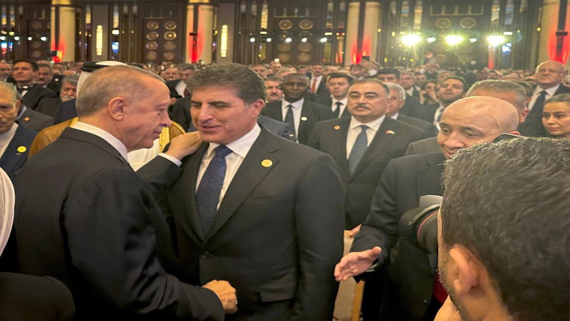 ‌رئيس إقليم كوردستان يشارك في مراسم تنصيب الرئيس التركي