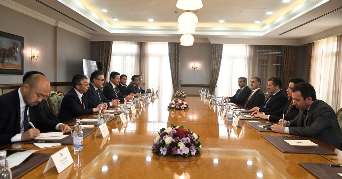 Prime Minister Barzani Welcomes Japanese Delegation, Discusses Bilateral Collaboration