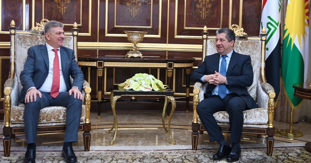 Kurdistan PM Meets with Iraqi Media and Communications Authority Delegation