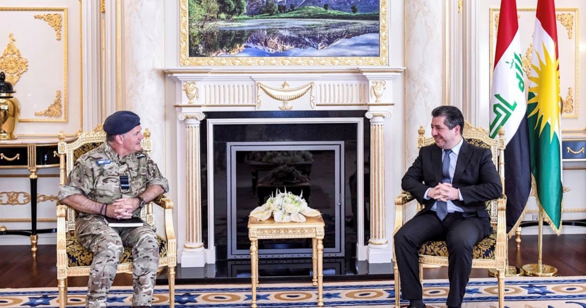 Kurdistan PM Meets with UK Official to Discuss Iraq, Election, and Security
