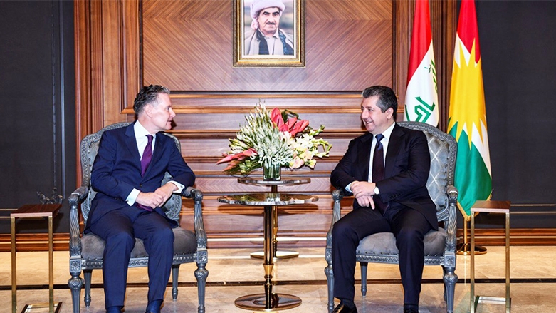 رئيس حكومة إقليم كوردستان يستقبل السفير الهولندي لدى العراق