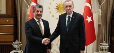 أنقرة.. اجتماع رئيس حكومة إقليم كوردستان والرئيس التركي