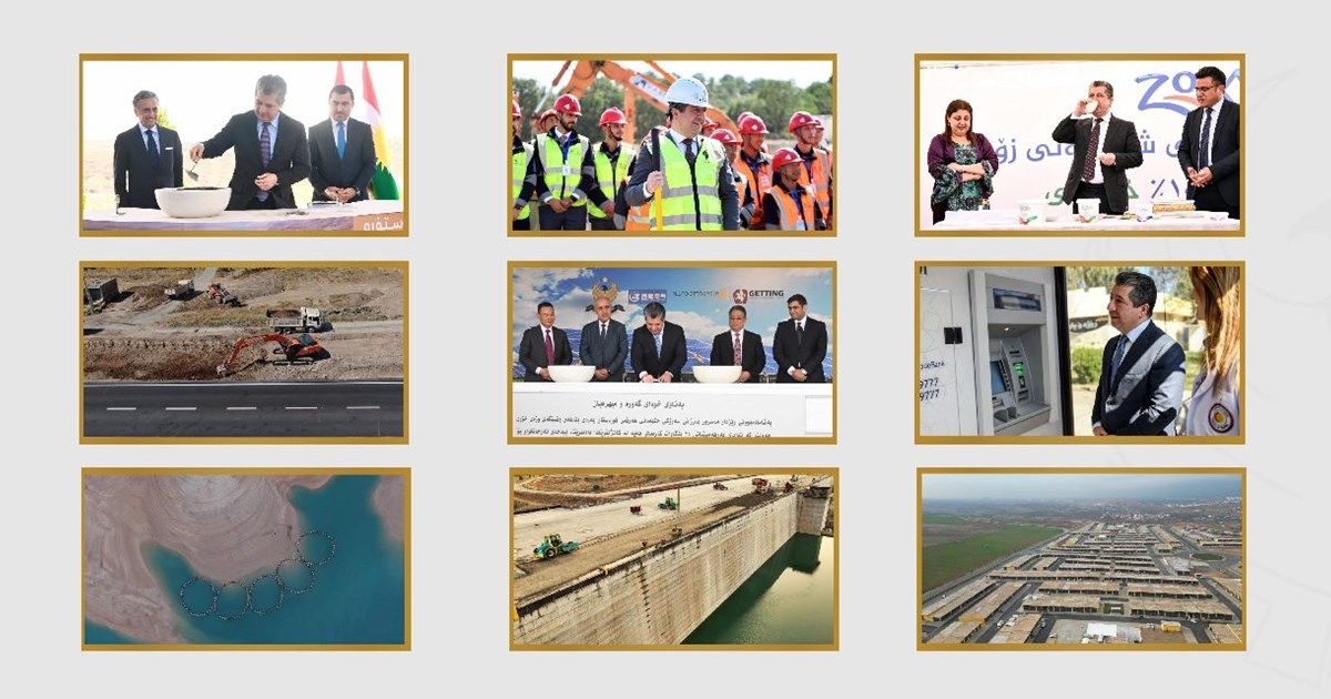 Ninth Cabinet Implements Strategic Projects Across Kurdistan Region