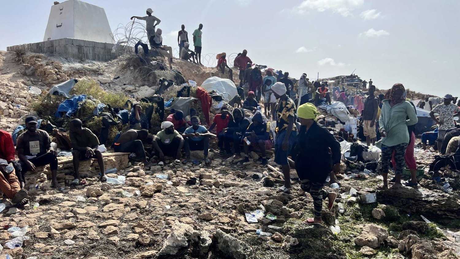 الأمم المتحدة تندّد بـ«مأساة» يعيشها مهاجرون عند الحدود بين تونس وليبيا