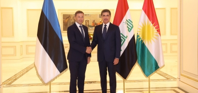 Kurdistan Leaders Meet Estonian Defense Minister to Fight Terrorism