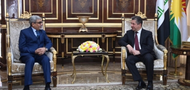 KRG Prime Minister meets with India’s new Consul General in Kurdistan Region