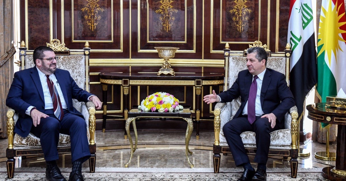 KRG Prime Minister receives the Deputy Chief of Mission at the US Embassy